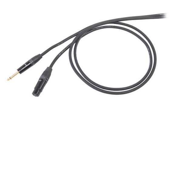 CABLE PROEL DHS200LU5  DH.UNB.CABLE.3P.XLR.F.6.3.MN.BK.5.M