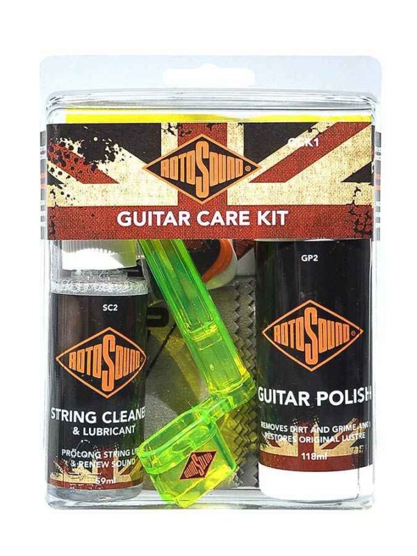 KIT DE LIMPIEZA ROTOSOUND GCK1 PARA GUITARRA