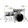 BATERIA PACIFIC PDCM2217SB 7 PIEZAS SILVER TO BLK CHROME HW 8155