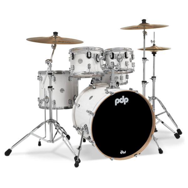 BATERIA PACIFIC CONCEPT MAPLE PEARLESCENT WHITE - CHRM HW 5 PCS INCLUYE HARDWARE 815, PDCM2215PW