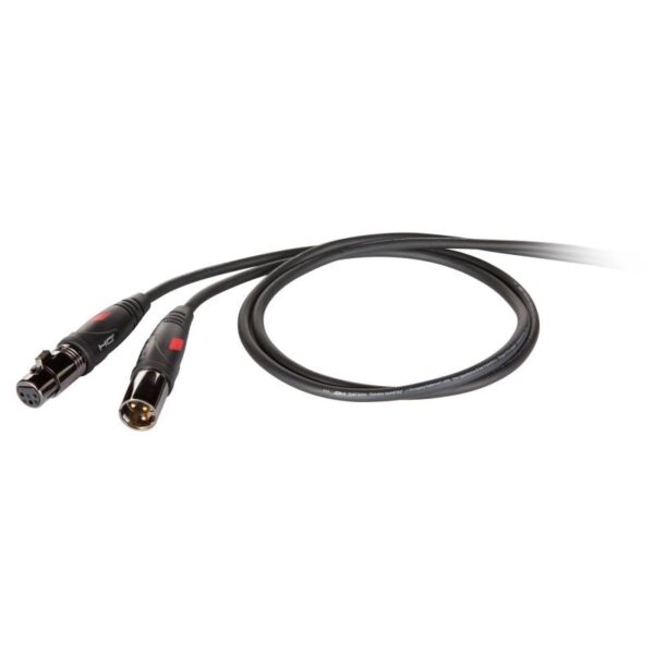 CABLE PROEL DHG240LU6 XLR 3P XLR F-3PM. BK 6M