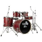 BATERIA TAMBURO TBT5LXR22WGRD 5 PCS WRAP PVC REDWOOD