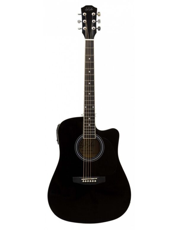 GUITARRA DSALVO AG1CEBK ELECTROACÚSTICA CUT/EQ GLOSS BLK