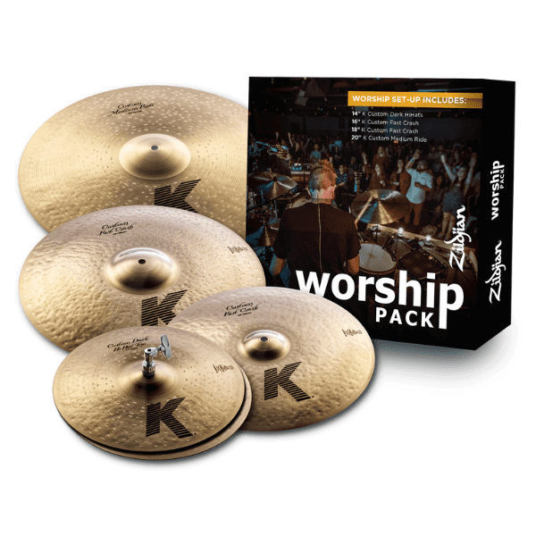 SET DE PLATILLOS ZILDJIAN KC0801W WORKSHIP KCUSTOM PACK