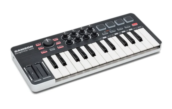 CONTROLADOR MIDI SAMSON GRAPHITE M25