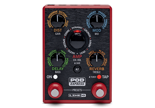 PROCESADOR DE EFECTOS LINE 6 POD EXPRESS GUITAR