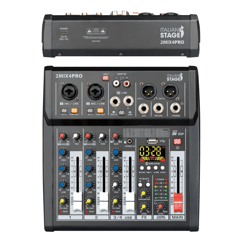 CONSOLA PROEL IS2MIX4FXPRO DIGITAL MEDIA PLAYER B