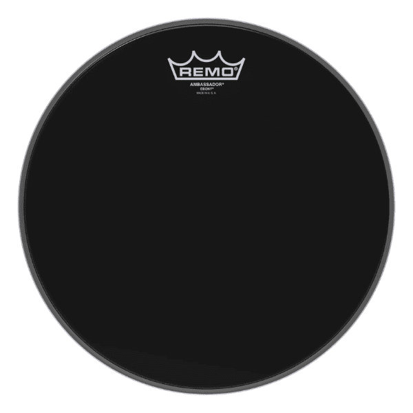 PARCHE REMO 12" ES-0012-00 AMBASSADOR EBONY