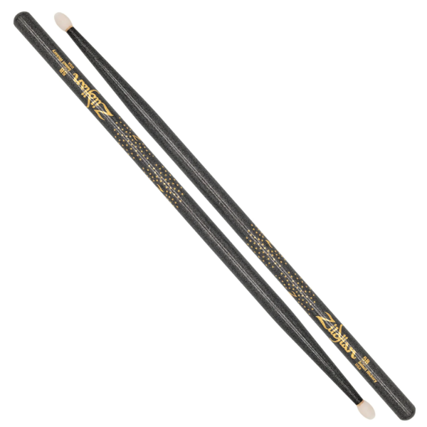 BAQUETAS ZILDJIAN Z5BCBN-ZC CUSTOM 5B BLACK CHROMA