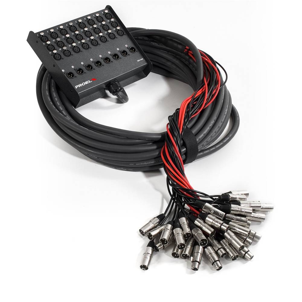 CABLE MEDUSA PROEL EBN2408LU50 24X8X50M